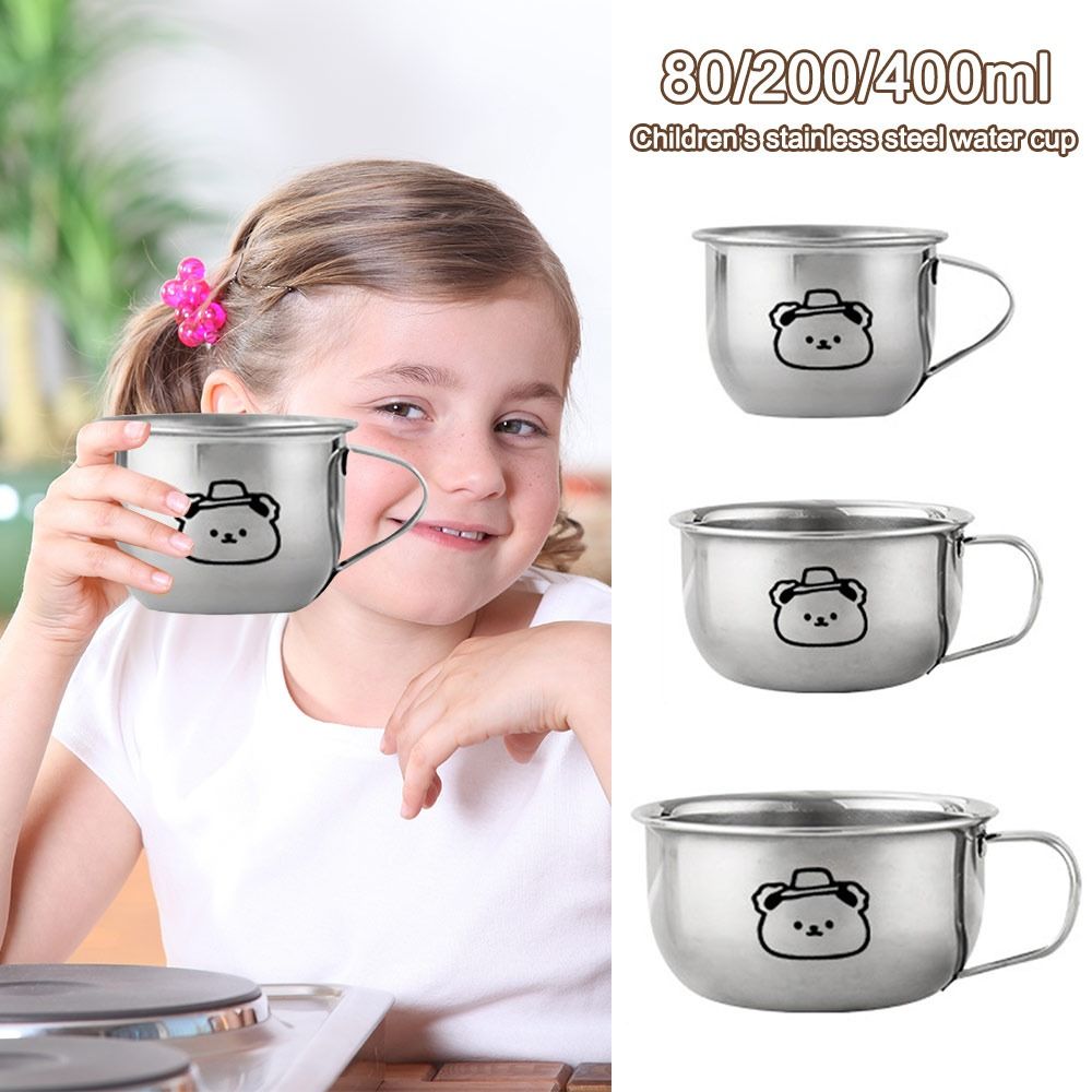 Coffee Tea With Milk - 80/200/400ML Kid Water Cup Bear Design