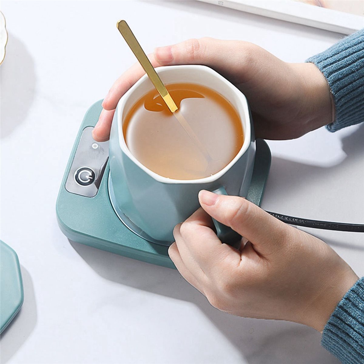 Coffee Tea With Milk - [Promotions]Mug Heater Coffee Mug Cup Warmer