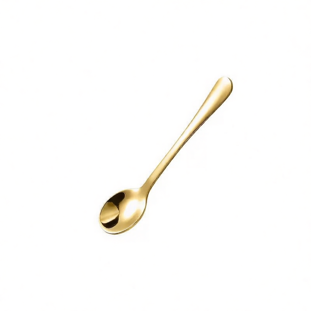 Tea Coffee Utensils - Mini 304 Stainless Steel Spoon Compact