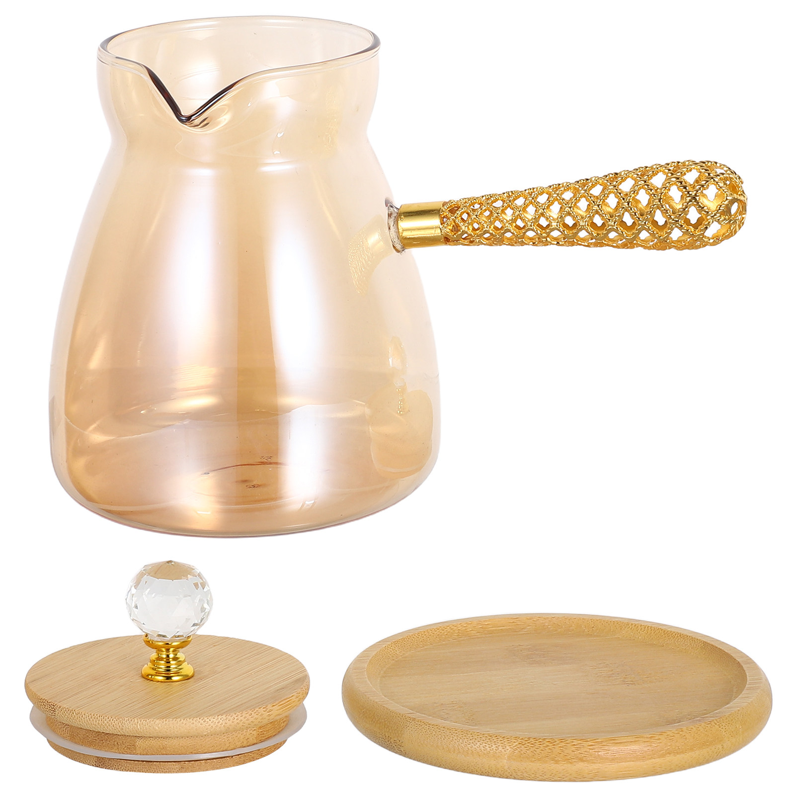Glass Turkish Coffee Pot 750ml - Coffee And Tea Glass review and price