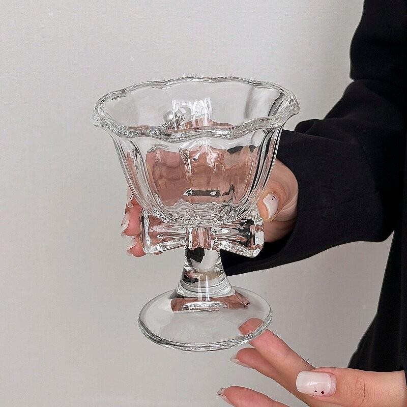 New Bow Glass Cute Water Cup C - Water Tea And Coffee review and price