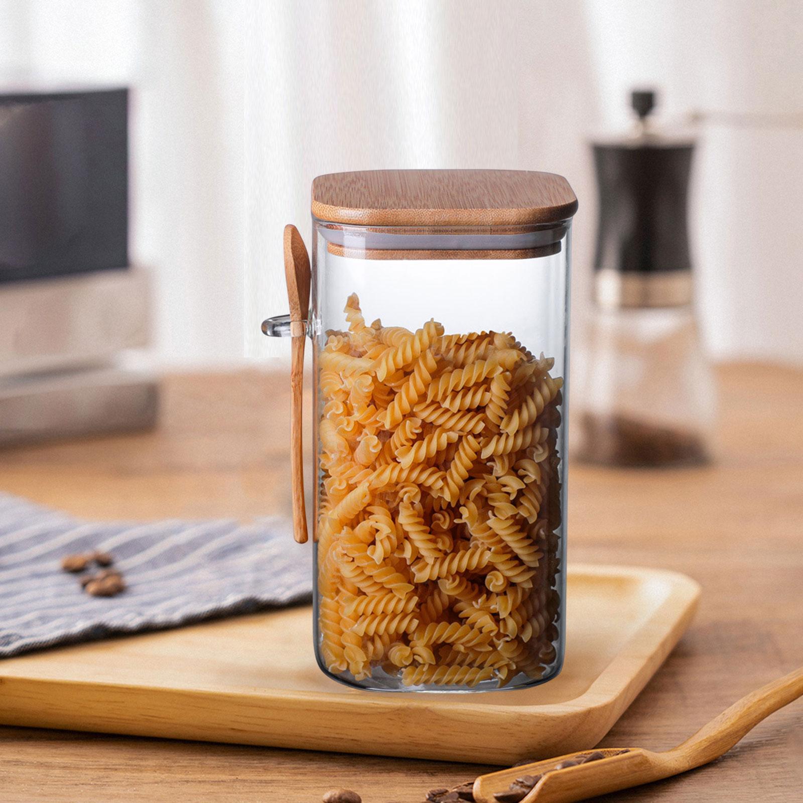 Glass Food Storage Jars with L - Coffee And Tea Glass review and price