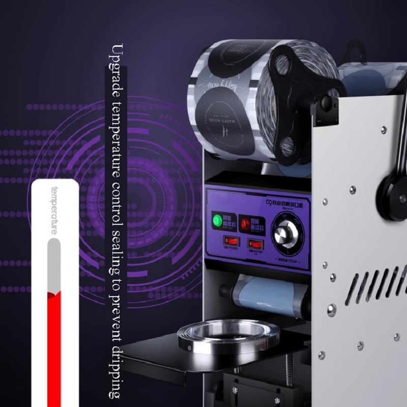 Automatic Cup sealing machine  - Coffee Tea With Milk review and price
