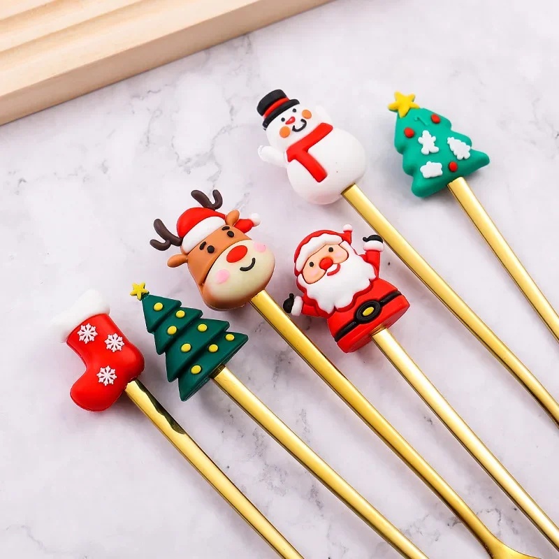 Stainless Steel Christmas Spoo - Tea Coffee Utensils review and price