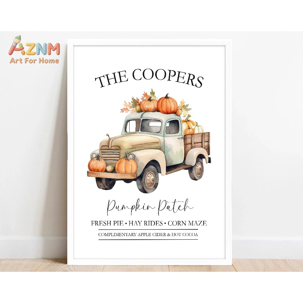 1PC Pumpkin Spice PosterPrint  - Coffee Tea Milk review and price