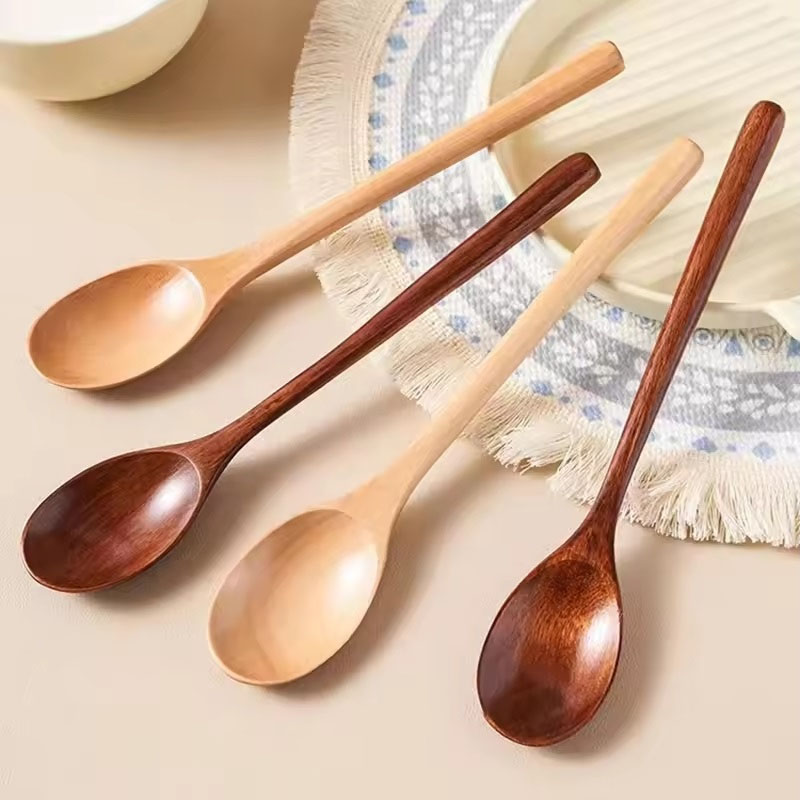 6pcs Wooden Spoon Tableware Ki - Tea Coffee Utensils review and price