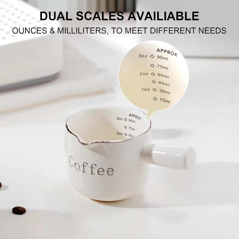 Mini Ceramic Coffee Cup with H - Coffee Tea With Milk review and price
