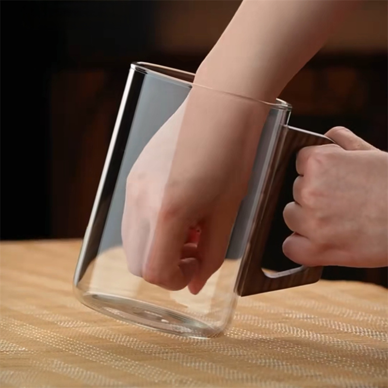 Large Capacity 800ml 1000ml Te - Coffee And Tea Glass review and price