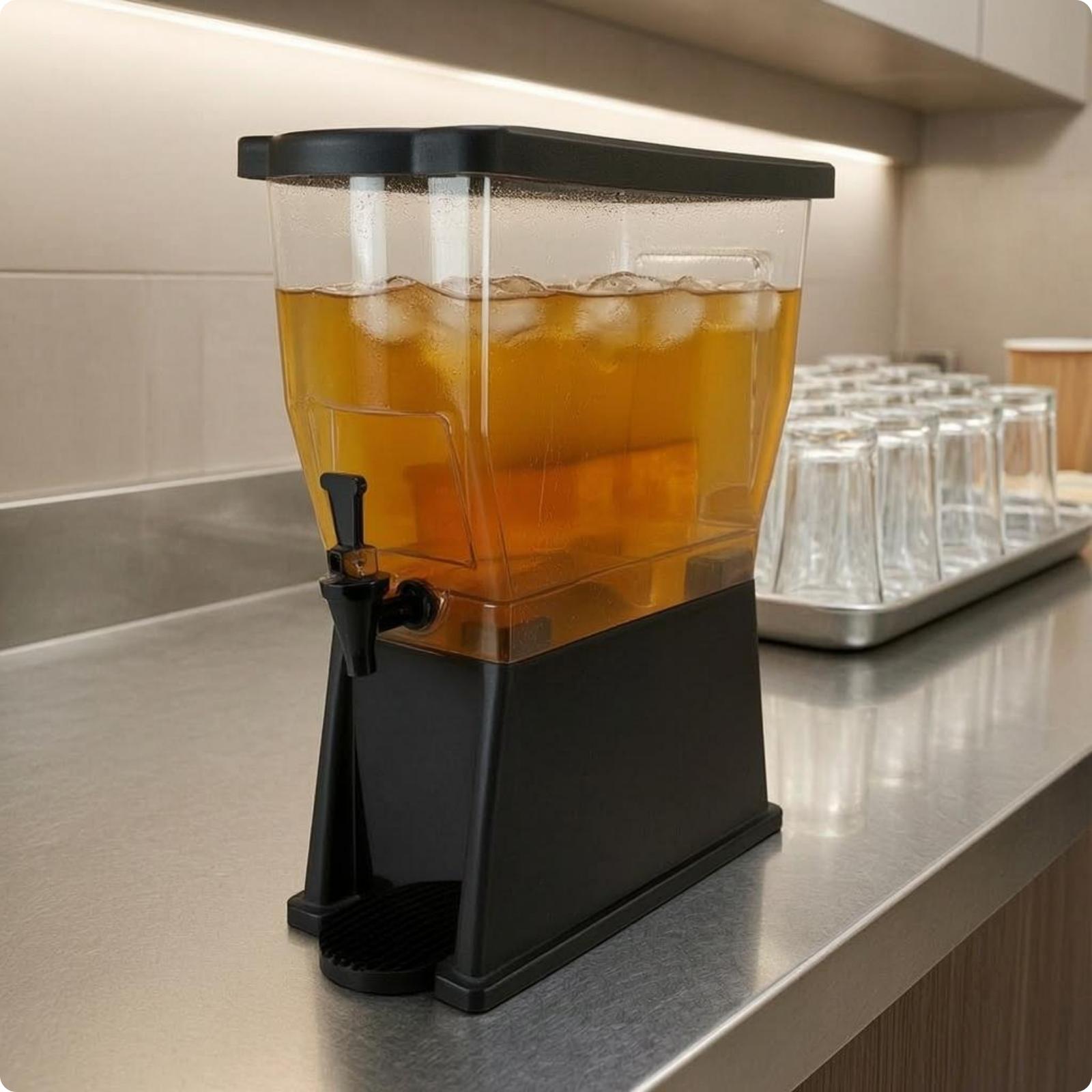 Rectangular Beverage Dispenser - Juice Tea Coffee review and price