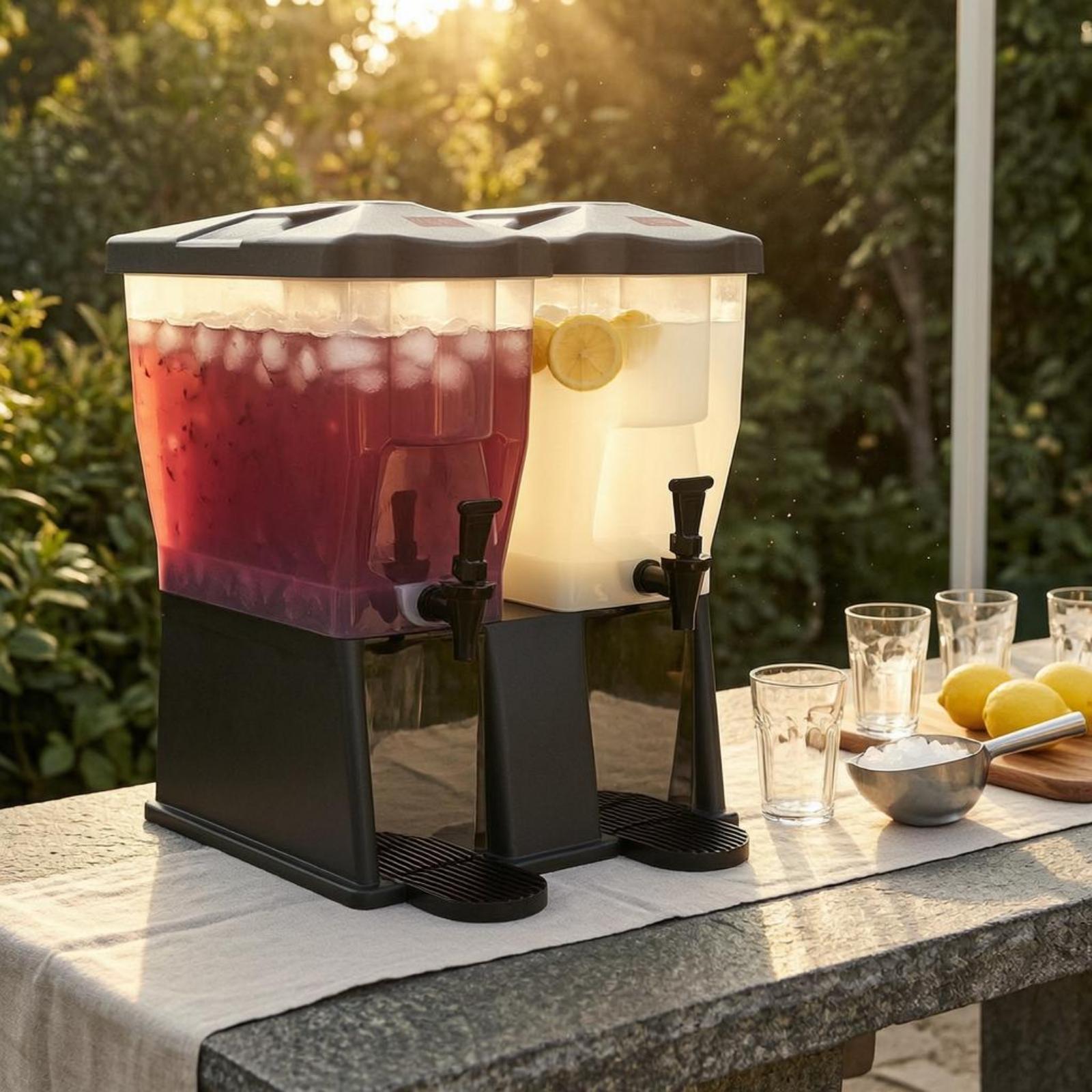 Rectangular Beverage Dispenser - Juice Tea Coffee review and price