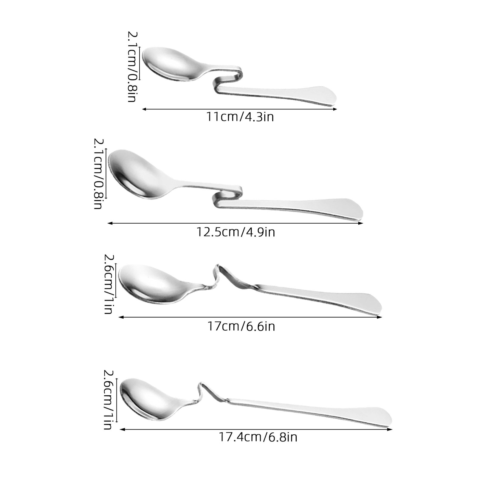 8Pcs Latte Stirring Spoon Stai - Tea Coffee Utensils review and price