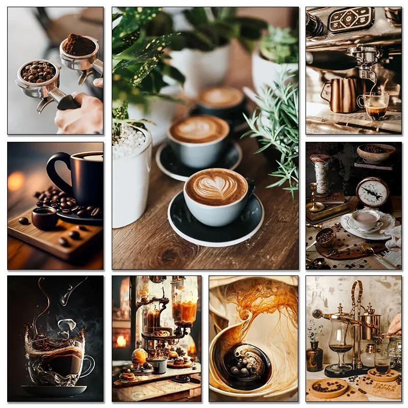 Vintage Coffee Bean Hand Coffe - Coffee Tea Milk review and price