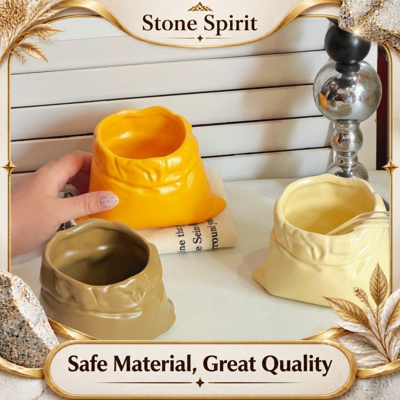 Irregular Ceramic Mug, Hand-he - Tea Coffee Utensils review and price